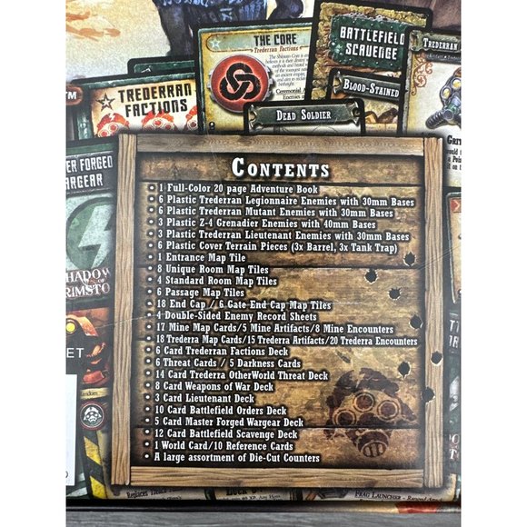 Shadows of Brimstone - Trederra Deluxe Otherworld Expansion Board Game FYF0707 - Picture 6 of 7